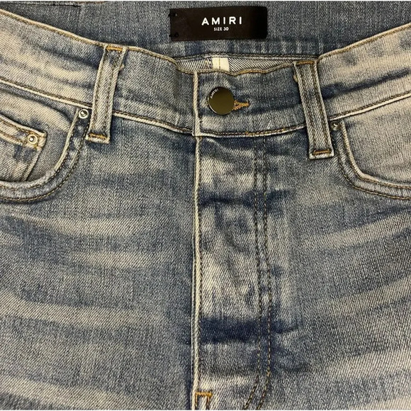 NWT Amiri Rainbow Patch Denim - Picture 7 of 11